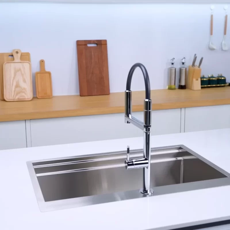 Chậu rửa bát NoBiNox TITANIUM NA805T - chau rua bat nobinox titanium na805t 8