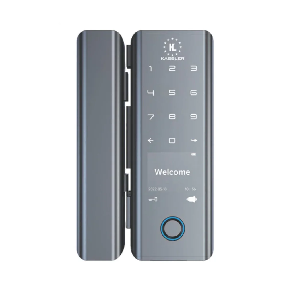 Khóa cửa kính Kassler KL-589 APP, REMOTE tiêu chuẩn Đức