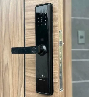 Khóa vân tay Kassler KL-566 BLACK APP, Remote tiêu chuẩn Đức - khoa van tay kassler kl 566 black app remote6