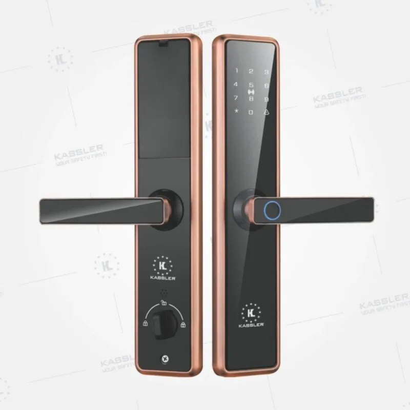 Khóa vân tay Kassler KL-566 COPPER App, Remote tiêu chuẩn Đức - khoa van tay kassler kl 566 copper app remote 2