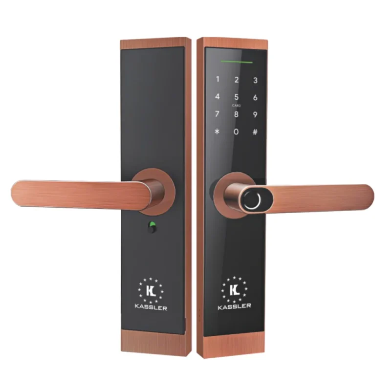 Khóa vân tay Kassler KL-567 Copper App tiêu chuẩn Đức - khoa van tay kassler kl 567 copper app 4