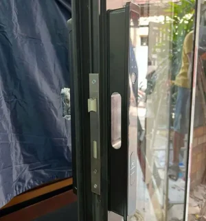Khóa vân tay cửa nhôm Kassler KL-599 AT GREY APP, REMOTE tiêu chuẩn Đức - khoa van tay kassler kl 599 at grey app remote 3