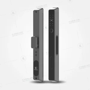 Khóa vân tay cửa nhôm Kassler KL-599 AT GREY APP, REMOTE tiêu chuẩn Đức