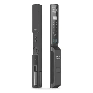 Khóa vân tay cửa nhôm Kassler KL-599 CNC-VF Black App tiêu chuẩn Đức