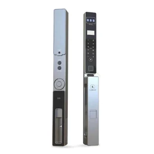 Khóa vân tay cửa nhôm Kassler KL-599 CNC-VF Grey App tiêu chuẩn Đức