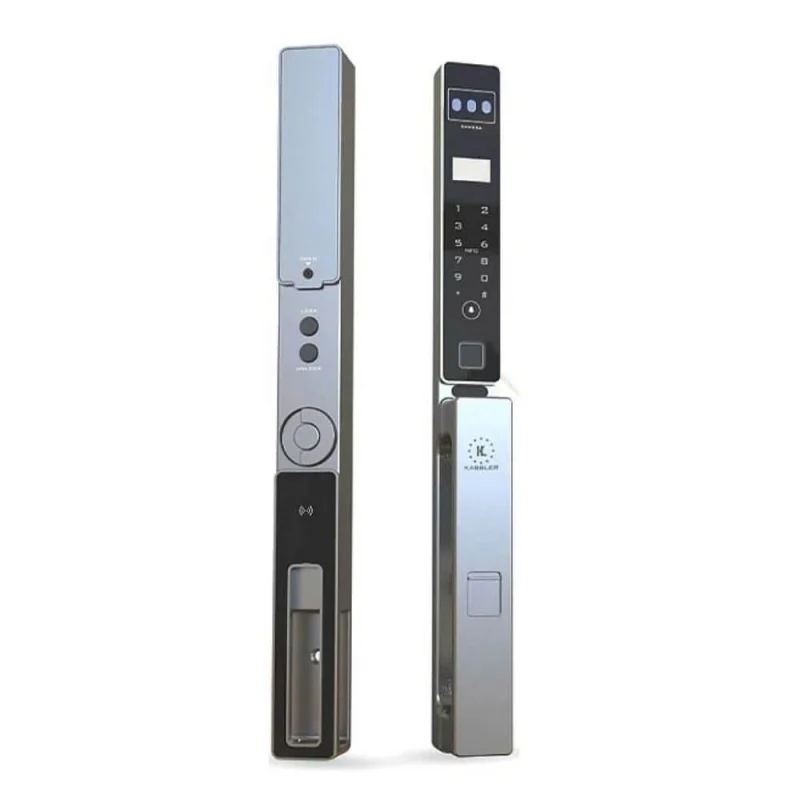Khóa vân tay cửa nhôm Kassler KL-599 CNC-VF Grey App tiêu chuẩn Đức - khoa van tay kassler kl 599 cnc vf grey4