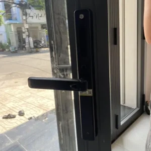 Khóa vân tay cửa nhôm Kassler KL-599 LX BLACK APP, Remote tiêu chuẩn Đức - khoa van tay kassler kl 599 lx black app remote 4