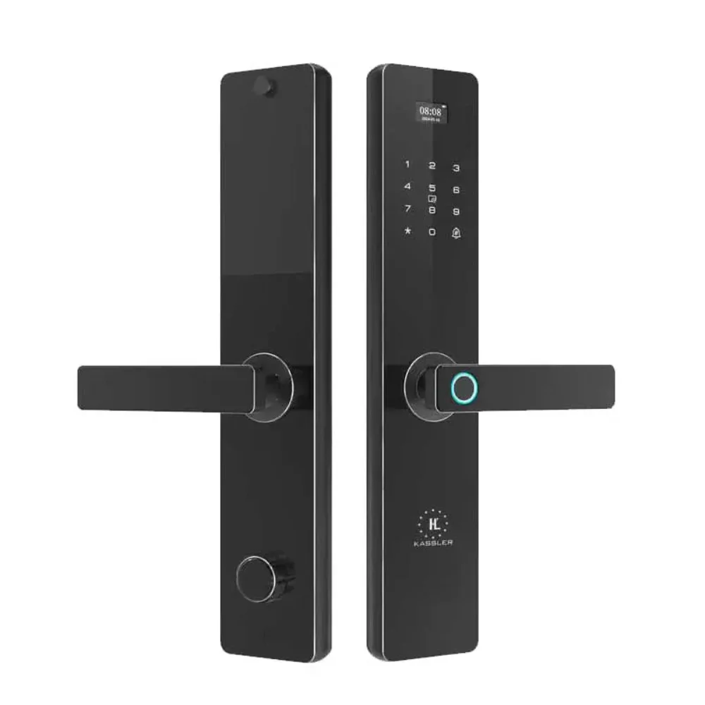 Khóa vân tay Kassler KL-608 CNC Black App tiêu chuẩn Đức