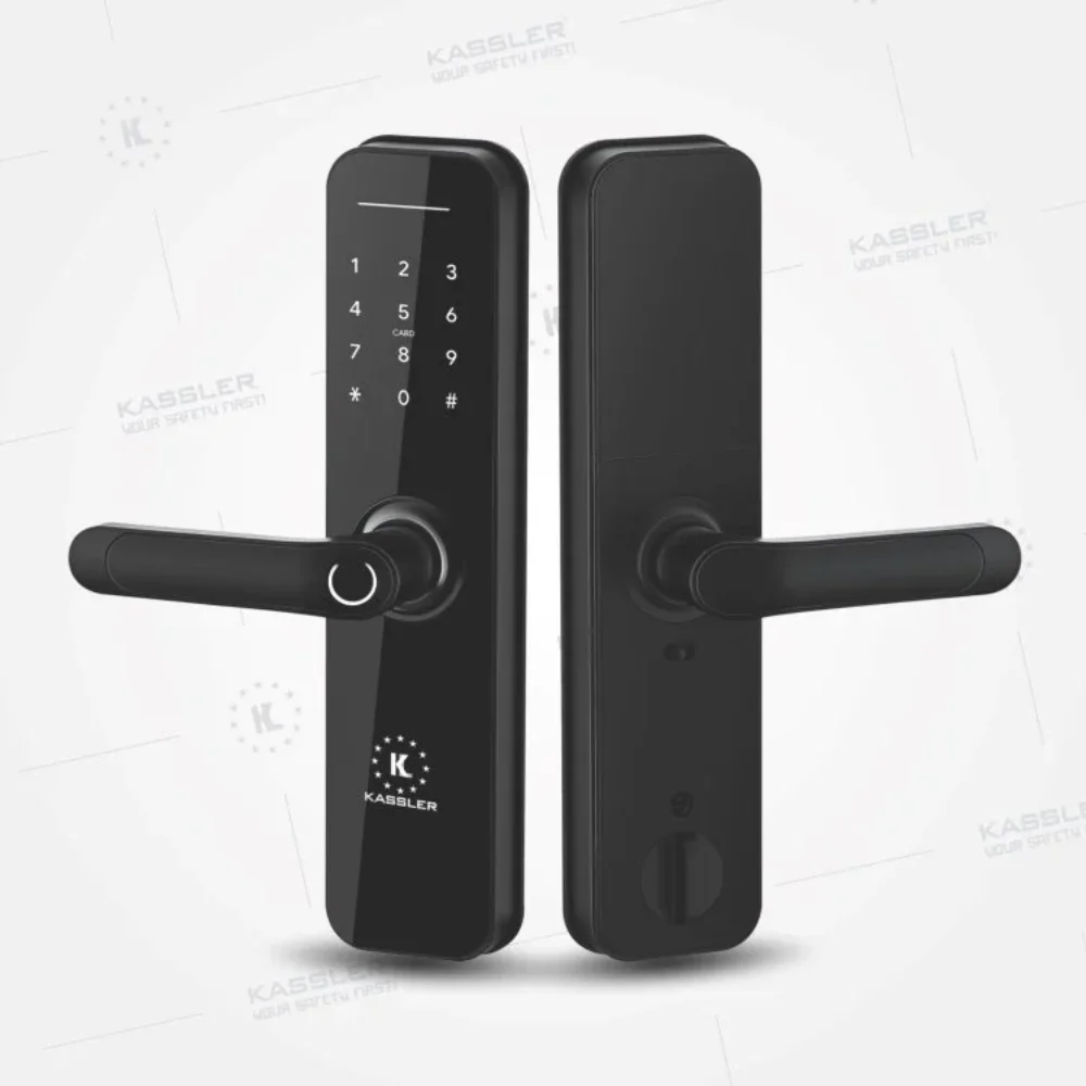 Khóa vân tay Kassler KL-668 BLACK APP, Remote tiêu chuẩn Đức
