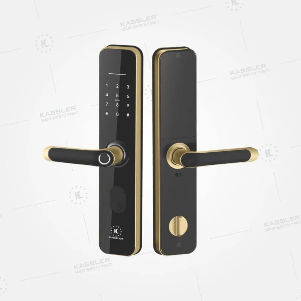 Khóa vân tay Kassler KL-668 GOLD APP, Remote tiêu chuẩn Đức