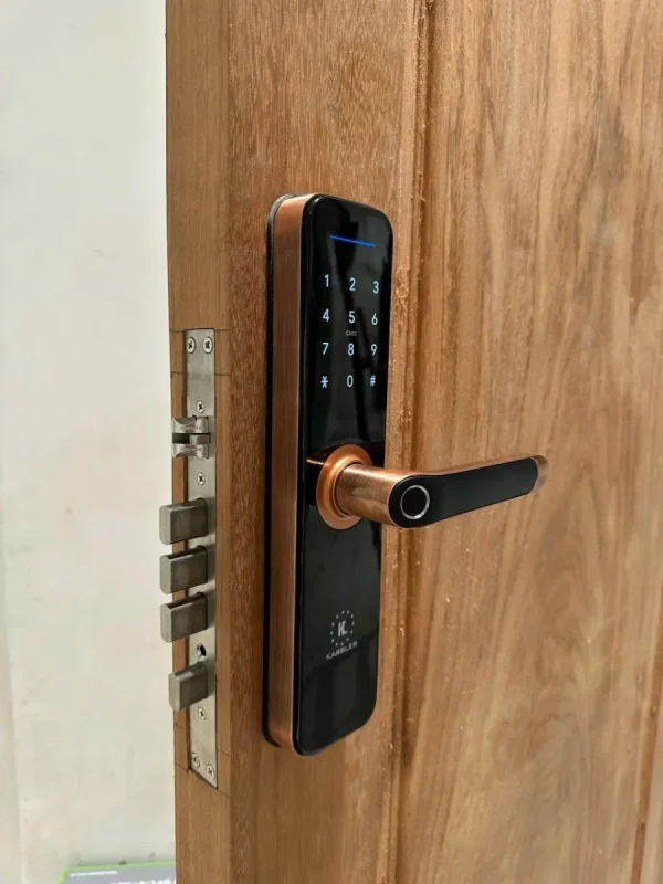 Khóa vân tay Kassler KL-668 RED BRONZE APP, Remote tiêu chuẩn Đức 15 Khóa vân tay Kassler KL-668 RED BRONZE APP, Remote tiêu chuẩn Đức