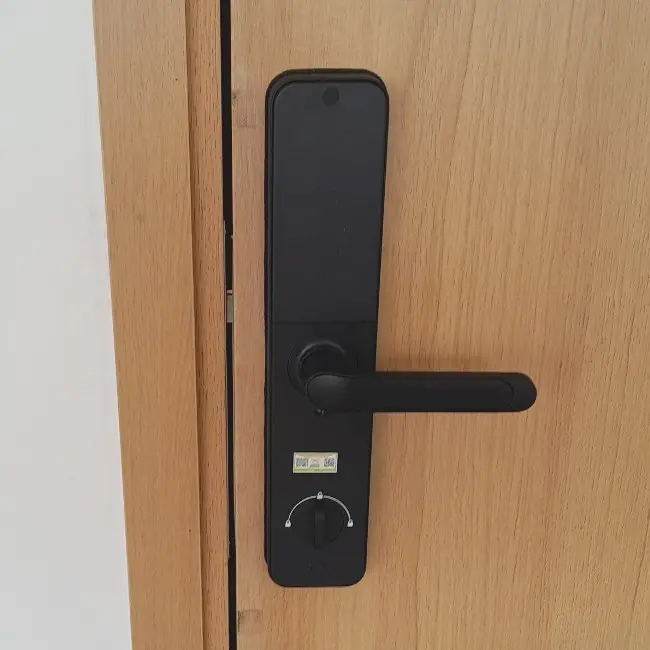 Khóa vân tay Kassler KL-696 BLACK APP, Remote tiêu chuẩn Đức 14 Khóa vân tay Kassler KL-696 BLACK APP, Remote tiêu chuẩn Đức