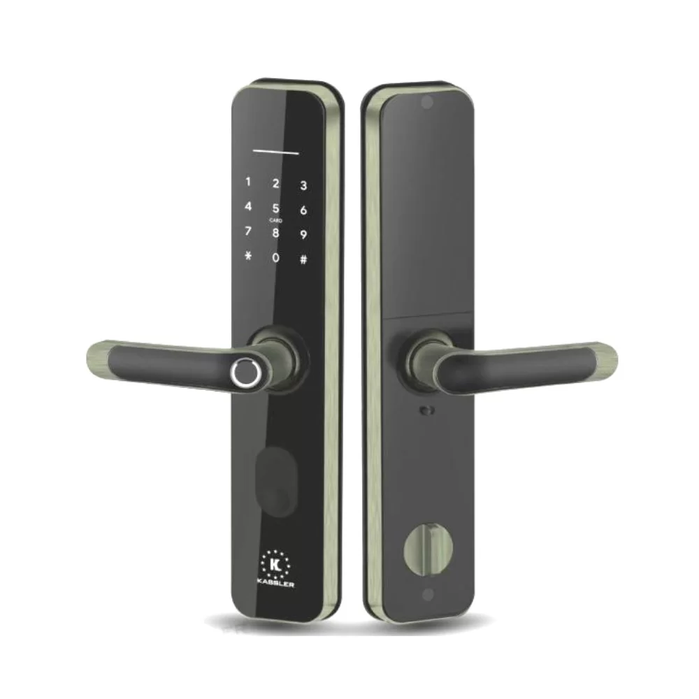 Khóa vân tay Kassler KL-696 GREEN BRONZE APP, Remote tiêu chuẩn Đức
