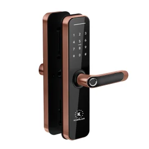 Khóa vân tay Kassler KL-696 RED BRONZE APP, Remote tiêu chuẩn Đức - khoa van tay kassler kl 696 red bronze 3