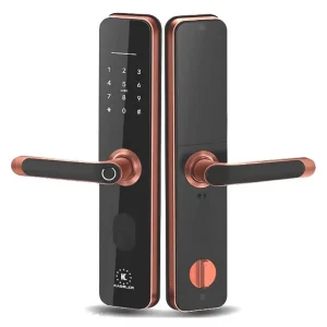 Khóa vân tay Kassler KL-696 RED BRONZE APP, Remote tiêu chuẩn Đức