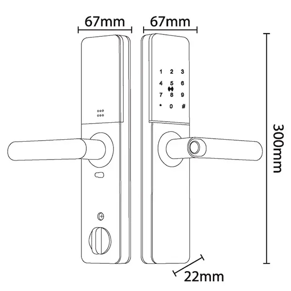 Khóa vân tay Kassler KL-79H APP WIFI, REMOTE tiêu chuẩn Đức 18 Khóa vân tay Kassler KL-79H APP WIFI, REMOTE tiêu chuẩn Đức
