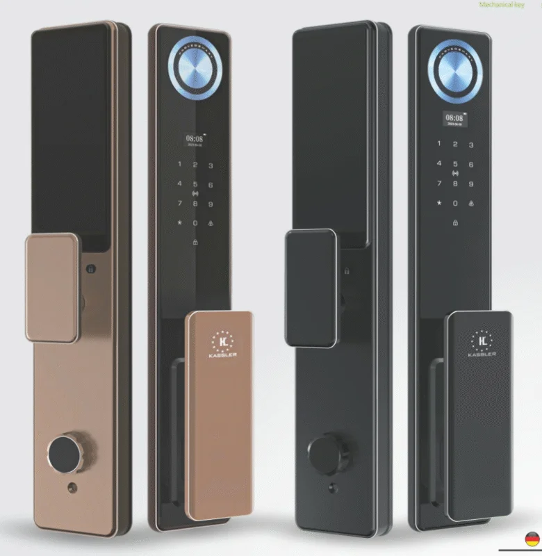 Khóa vân tay Kassler KL-809 CNC Copper App tiêu chuẩn Đức 12 Khóa vân tay Kassler KL-809 CNC Copper App tiêu chuẩn Đức