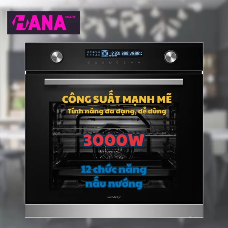 Lò nướng âm tủ GrandX GX75V9 - lo nuong am tu grandx gx75v9 5