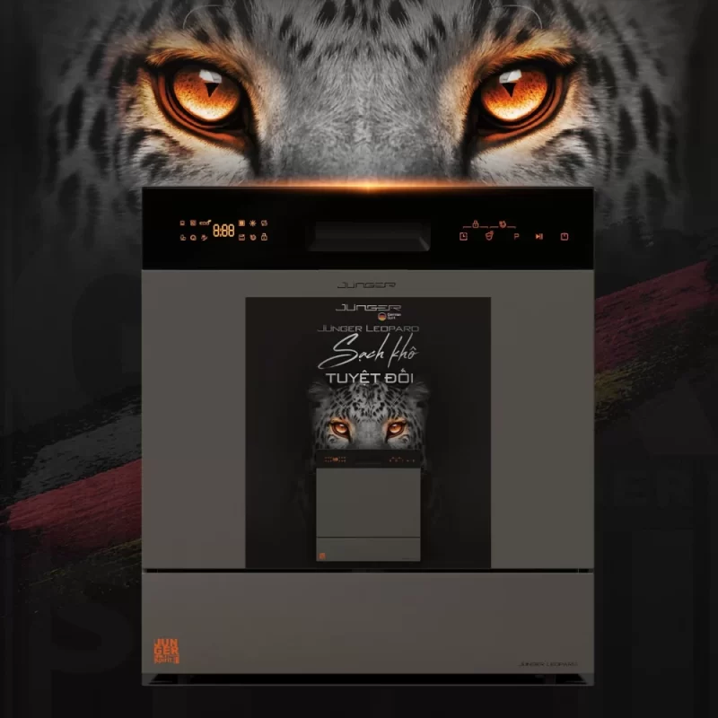 Máy rửa bát Junger Leopard DWJ-133-MS - may rua bat junger leopard dwj 133 ms 1