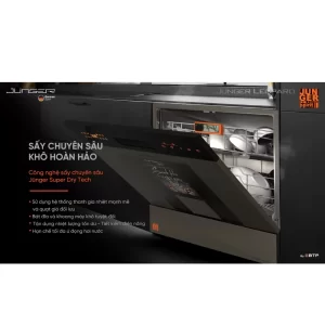 Máy rửa bát Junger Leopard DWJ-133-MS - may rua bat junger leopard dwj 133 ms 9