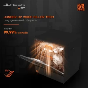 Máy rửa bát Junger Leopard DWJ-136-VG - may rua bat junger leopard dwj 136 vg 6