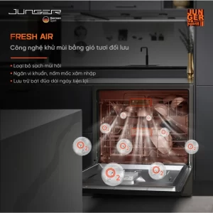 Máy rửa bát Junger Leopard DWJ-136-VG - may rua bat junger leopard dwj 136 vg 7
