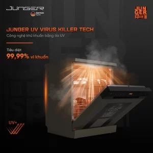 Máy rửa bát Junger Leopard DWJ-163-MS - may rua bat junger leopard dwj 163 ms 7