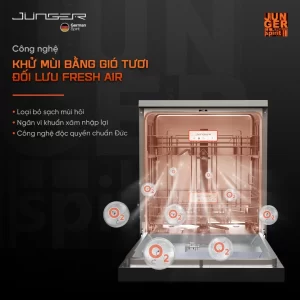 Máy rửa bát Junger Leopard DWJ-163-MS - may rua bat junger leopard dwj 163 ms 8