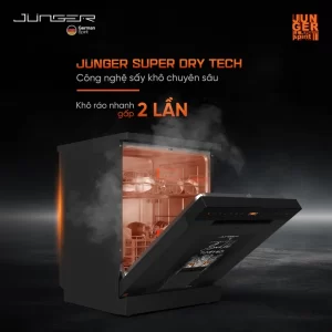Máy rửa bát Junger Leopard DWJ-183-VG - may rua bat junger leopard dwj 183 vg 7