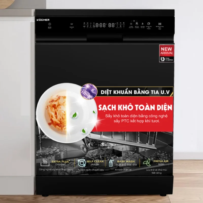 Máy rửa bát KOCHER X15B Pro
