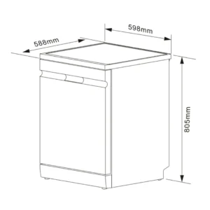 Máy rửa bát KOCHER X15B Pro