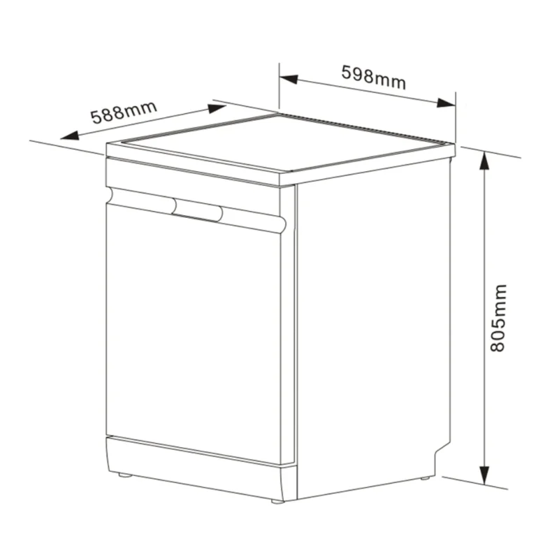 Máy rửa bát KOCHER X15B Pro