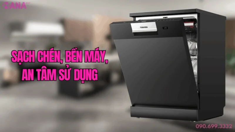 Hướng dẫn chi tiết cách sử dụng máy rửa chén Toshiba DW-15F7(G)-VN hiệu quả và tiết kiệm 7 Hướng dẫn chi tiết cách sử dụng máy rửa chén Toshiba DW-15F7(G)-VN hiệu quả và tiết kiệm