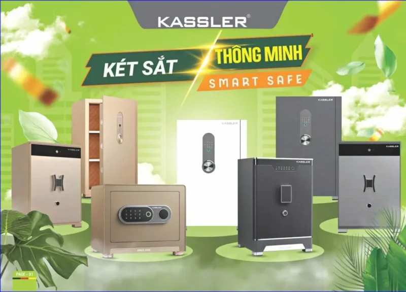 Két sắt thông minh Kassler KL-30S2II 6 Két sắt thông minh Kassler KL-30S2II