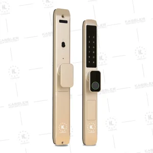 Khóa vân tay cửa nhôm Kassler KL-599 TN Champagne Gold App, Remote tiêu chuẩn Đức