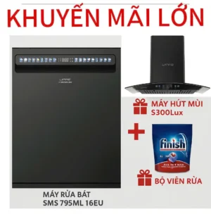 Máy rửa bát Latino SMS 795ML 16EU - may rua bat latino sms 795ml 16eu 2
