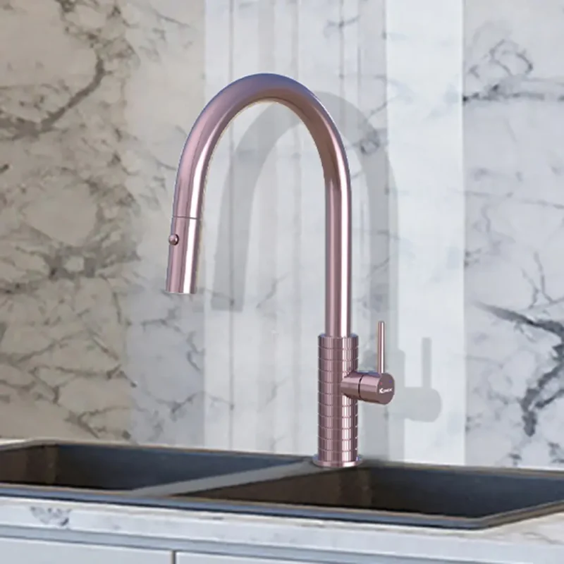 Vòi rửa chén KONOX Venice Bronze 8 Vòi rửa chén KONOX Venice Bronze