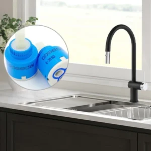 Vòi rửa chén KONOX Resta Black