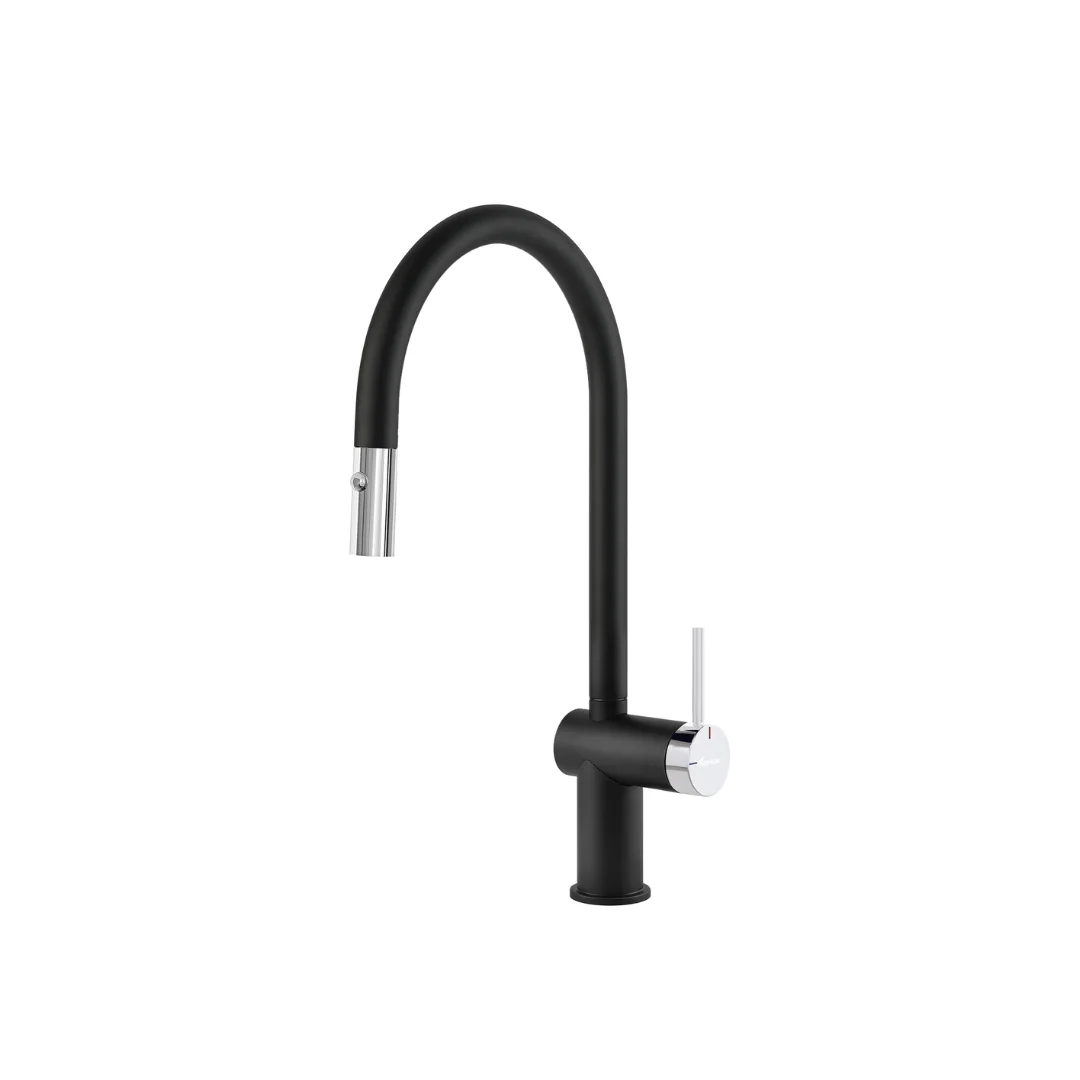 Vòi rửa chén KONOX Resta Black