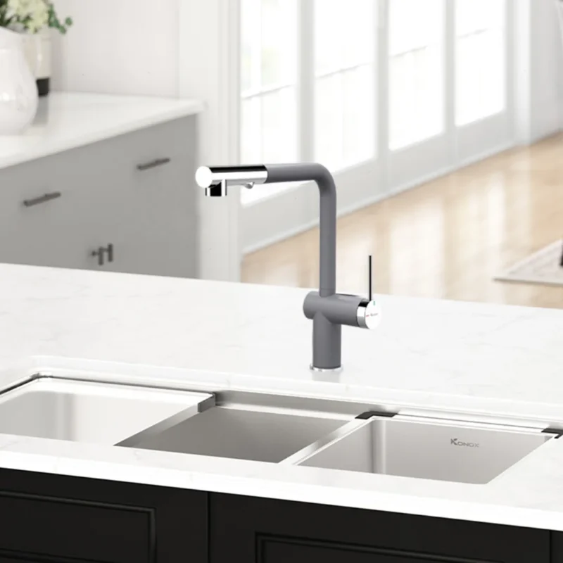 Vòi rửa chén KONOX Stella Grey