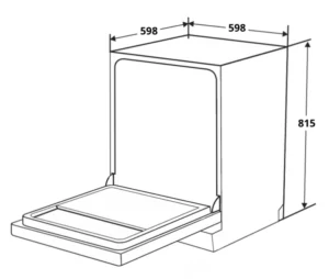 MÁY RỬA BÁT GRANDX SMS7GX86B