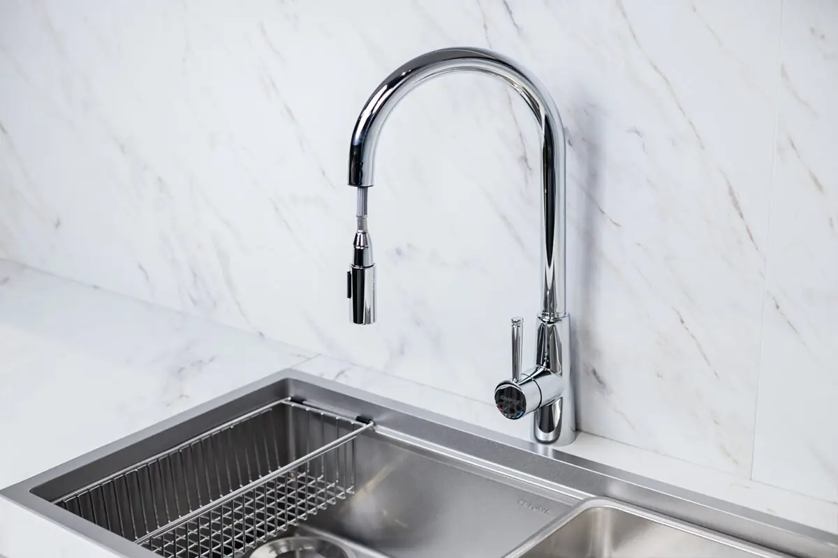 VÒI RỬA BÁT NÓNG LẠNH DÂY RÚT GRANDX GXF03 Dual Spray 5 VÒI RỬA BÁT NÓNG LẠNH DÂY RÚT GRANDX GXF03 Dual Spray