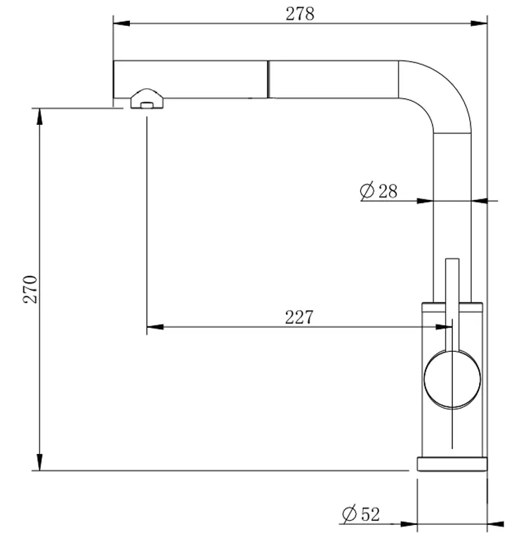 VÒI RỬA BÁT NÓNG LẠNH DÂY RÚT GRANDX GXF02 Dual Spray 12 VÒI RỬA BÁT NÓNG LẠNH DÂY RÚT GRANDX GXF02 Dual Spray