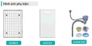 CHẬU RỬA BÁT GRANDX GX8646S SMOOTH 7 CHẬU RỬA BÁT GRANDX GX8646S SMOOTH