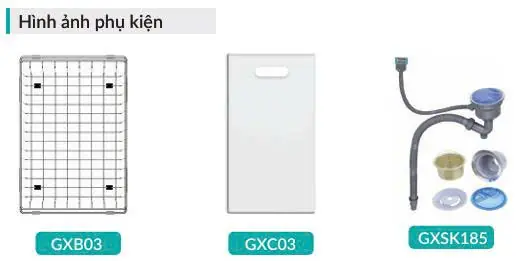 CHẬU RỬA BÁT GRANDX GX8646S SMOOTH 10 CHẬU RỬA BÁT GRANDX GX8646S SMOOTH