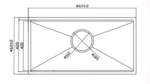 CHẬU RỬA BÁT GRANDX GX8646S SMOOTH 8 CHẬU RỬA BÁT GRANDX GX8646S SMOOTH