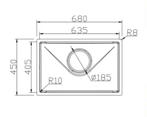 CHẬU RỬA BÁT GRANDX GX6845V VOLCANO 8 CHẬU RỬA BÁT GRANDX GX6845V VOLCANO