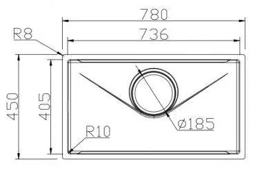 CHẬU RỬA BÁT GRANDX GX7845JP HIKARI 2 CHẬU RỬA BÁT GRANDX GX7845JP HIKARI