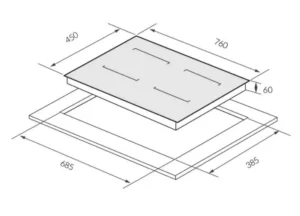 BẾP TỪ ĐÔI GRANDX GX IH785NANO