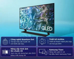 Smart Tivi QLED Samsung 4K 43 Inch QA43Q60DA